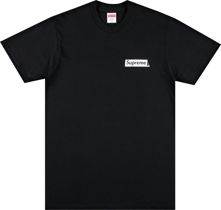 

Футболка Supreme No More Shit Tee 'Black', черный
