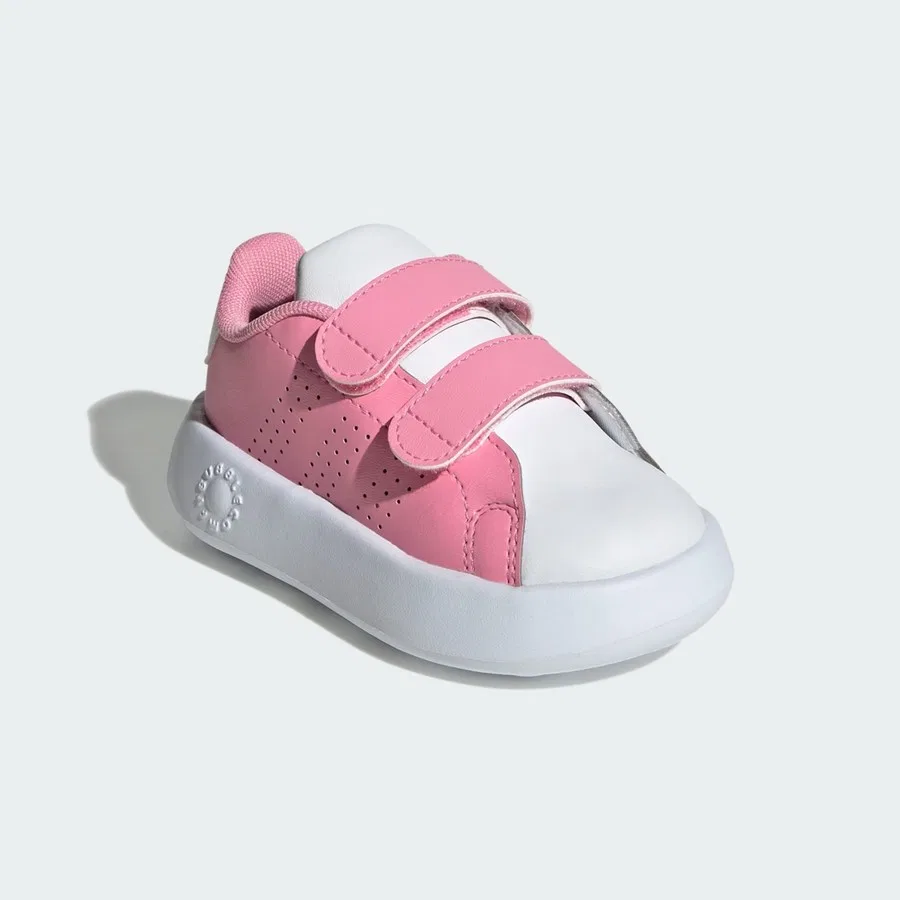 Кроссовки детские с липучками Advantage Kids adidas, Розовый — фото 2