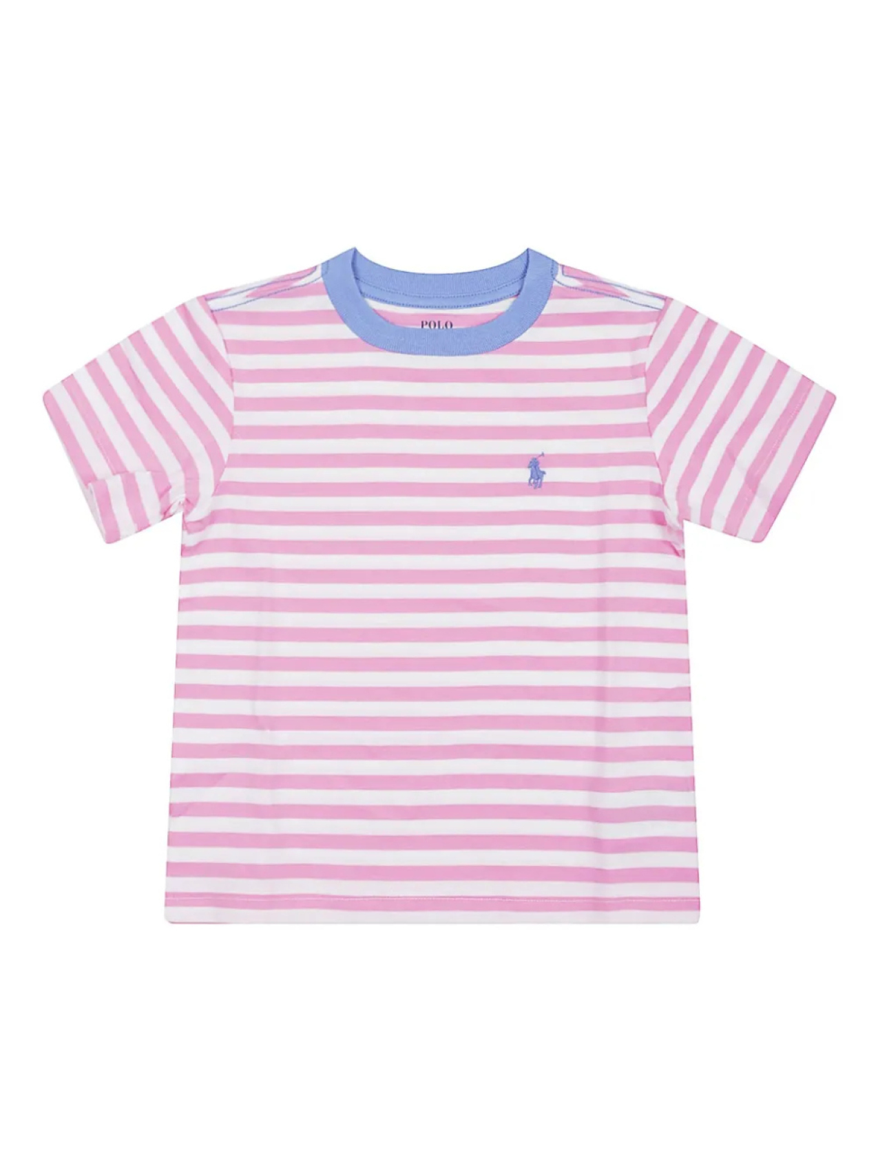 

Футболка в полоску POLO RALPH LAUREN KIDS, розовый