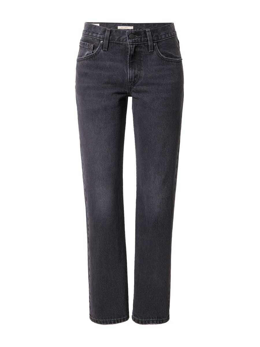 

Обычные джинсы LEVI'S Middy Straight, черный деним