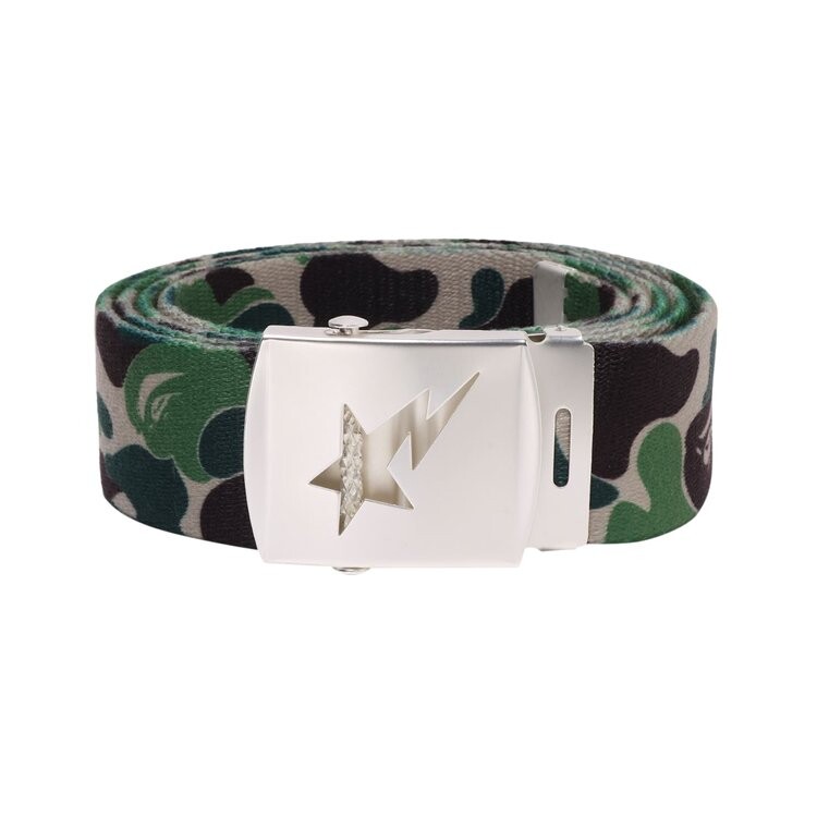

Ремень BAPE ABC Camo Sta Gi Belt, зеленый