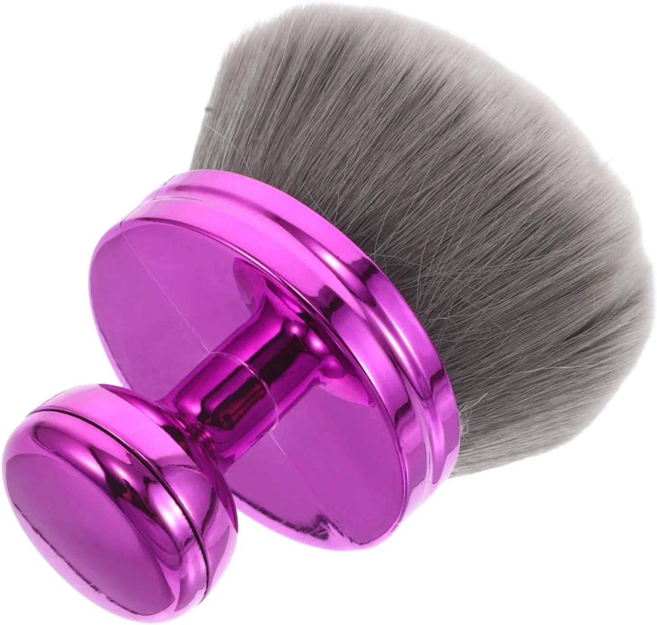 Кисть для автозагара IWOWHERO, фиолетовая, 8.5x7x7 см