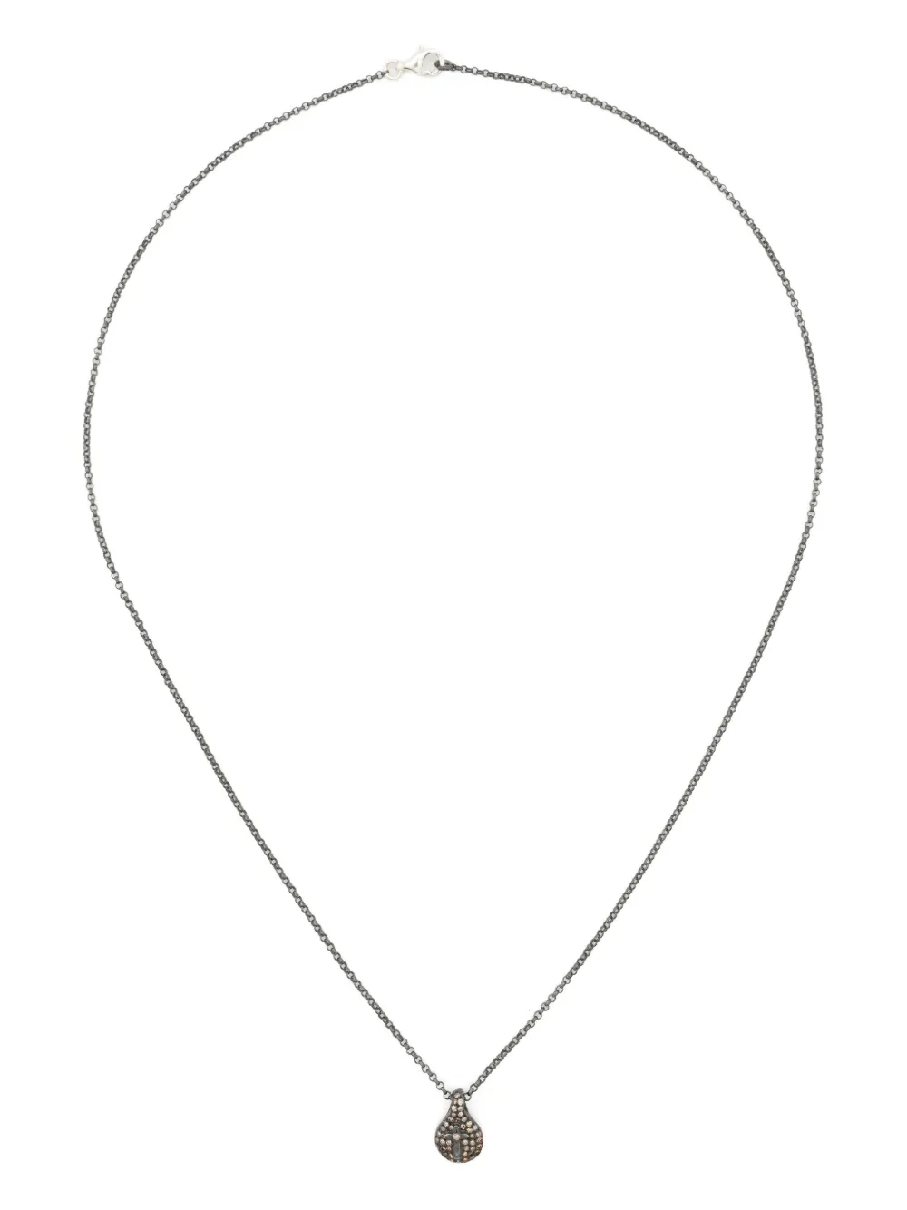 

Серебряное колье с бриллиантами Rosa Maria, серебряный
