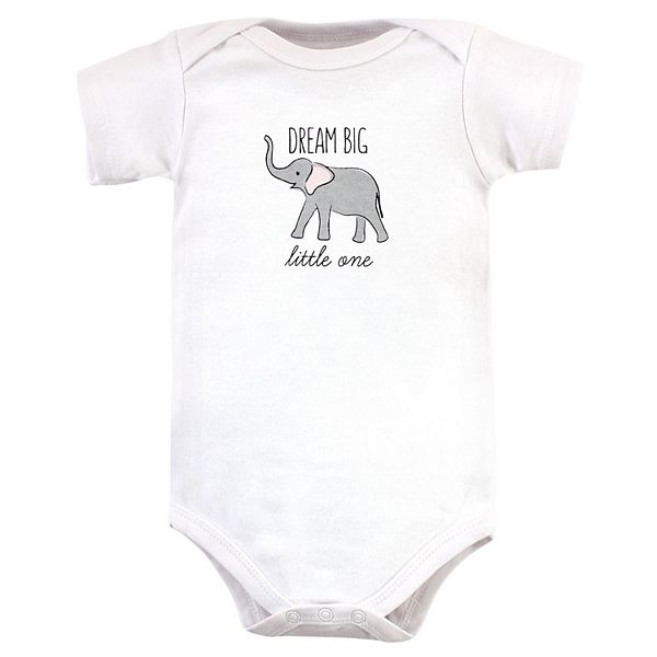 Боди для девочки cotton, modern pink safari, 6-9 месяцев Hudson Baby — фото 2
