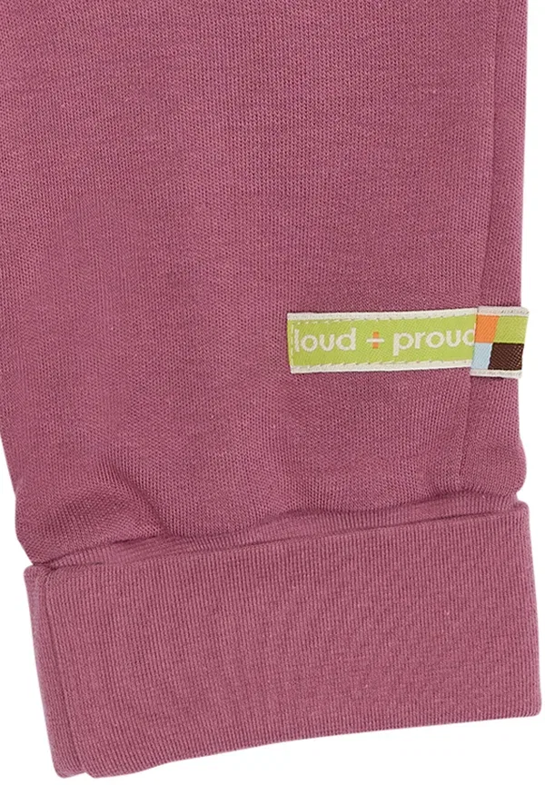 Спортивные штаны с манжетами Loud + Proud, светло-розовый — фото 4