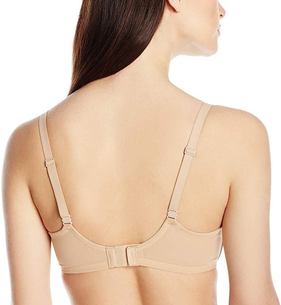 Женский бюстгальтер Calvin Klein Perfectly Fit Mesh с полным покрытием и легкой подкладкой, Bare — фото 4
