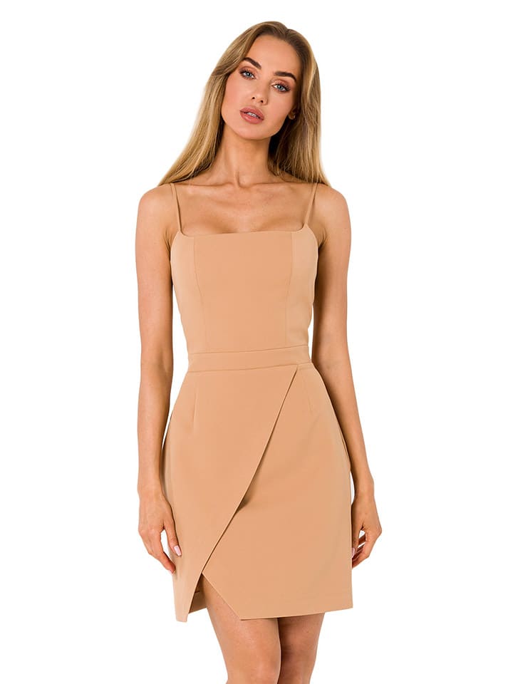 

Короткое платье made of emotion Kleid, бежевый