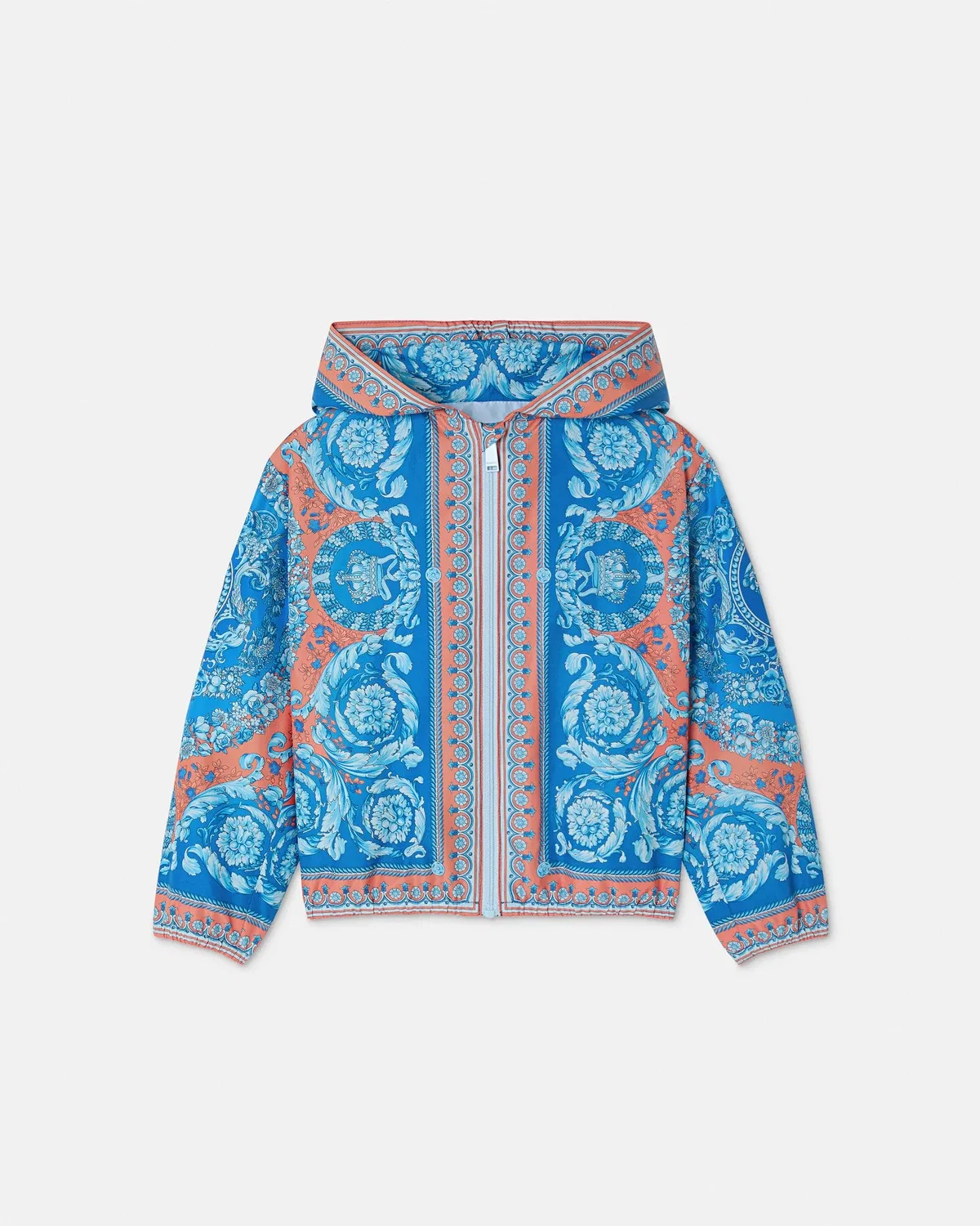 Детская ветровка с принтом VERSACE, голубой