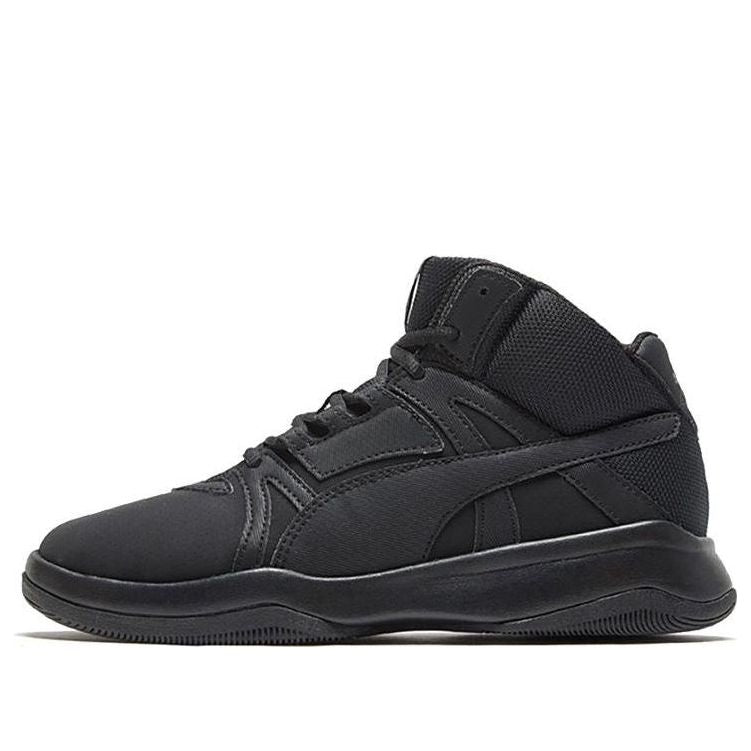 

Беговые кроссовки PUMA Rebound Street Black Mid Sneakers, черный