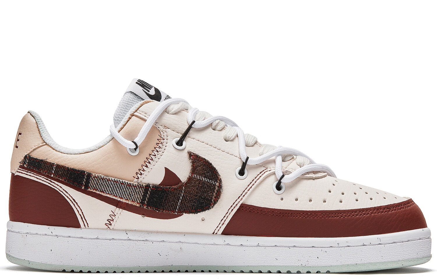 

Кроссовки Nike Court Vision 1 Skateboarding Shoes Men Low-top Rouge Campeche/Brun, красный