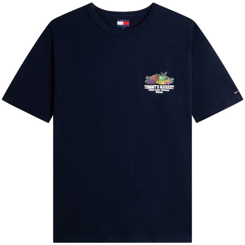 Футболка мужская с круглым вырезом Moderate Tommy Hilfiger, коричневый gvm — фото 2