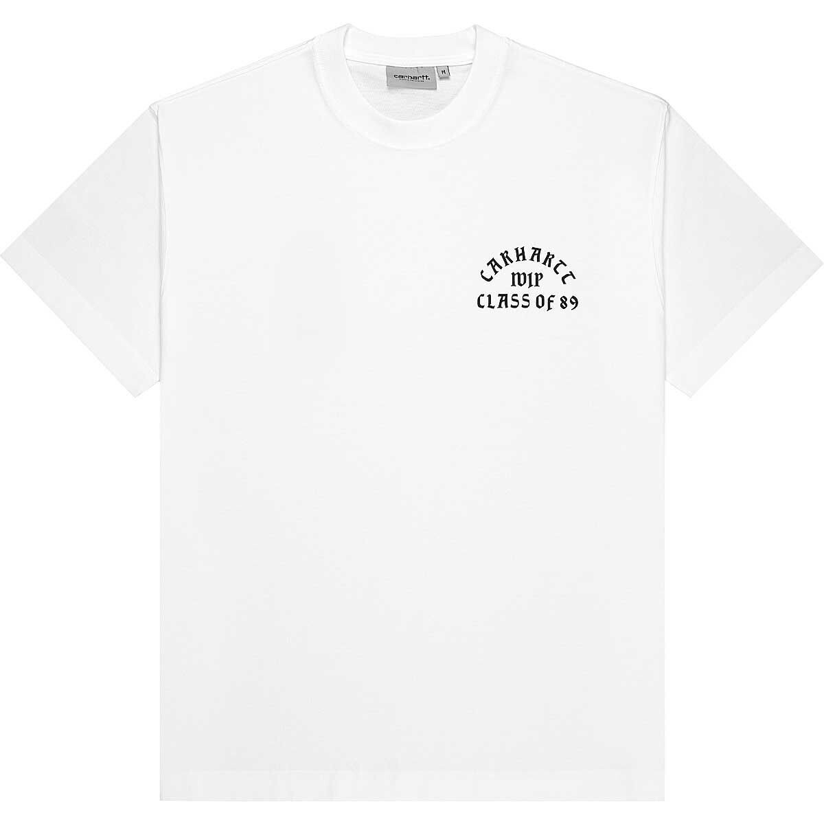 

Футболка S/S Class of 89 T-Shirt Carhartt Wip, цвет Weiß/Schwarz
