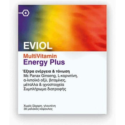 

Мультивитаминный комплекс Energy Plus - 30 капсул Eviol