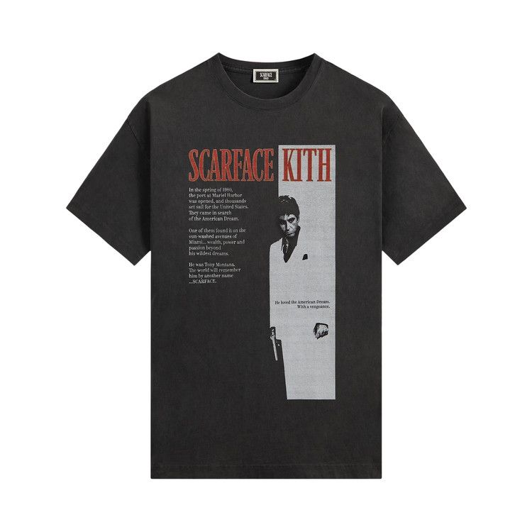

Футболка Kith For Scarface Film Poster Vintage Tee, Black