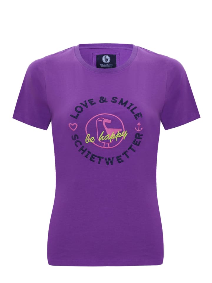 

Футболка Strandwetter Emilia, 100% Baumwolle, цвет lavendel
