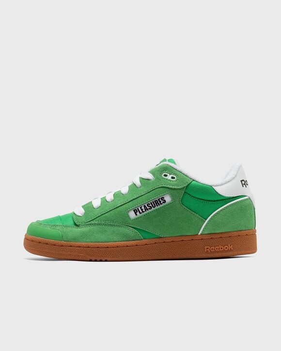 

Кроссовки Reebok X Pleasures Club C Bulc, цвет sprtgrn/rwgrn/wht/rbkrbbrgm