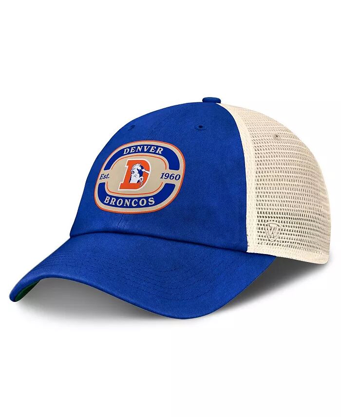 

Мужская регулируемая кепка с нашивкой Royal Denver Broncos Team Top of the World