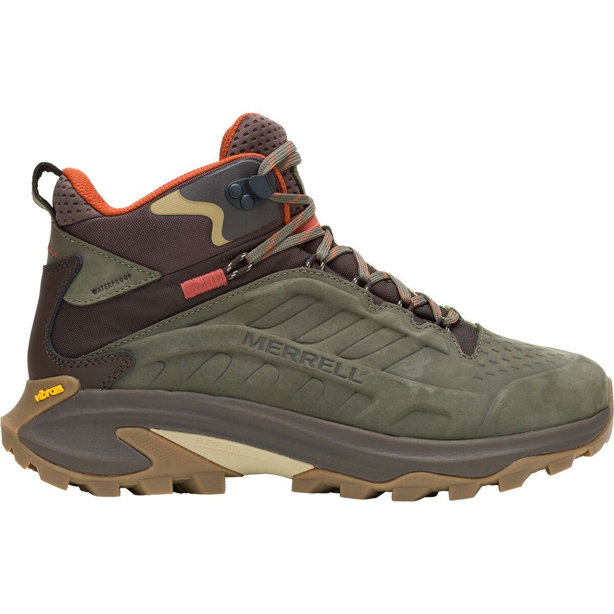 

Ботинки треккинговые Moab Speed 2 Ltr Mid WP Merrell, зеленый