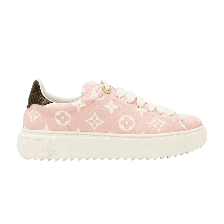 

Кроссовки Louis Vuitton Wmns Time Out Sneaker Pink Monogram, розовый