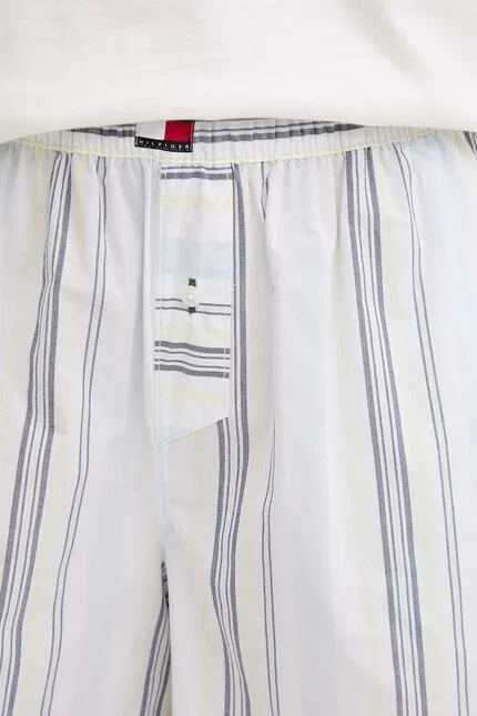 Пижамные шорты хлопковые Tommy Hilfiger, белый — фото 4