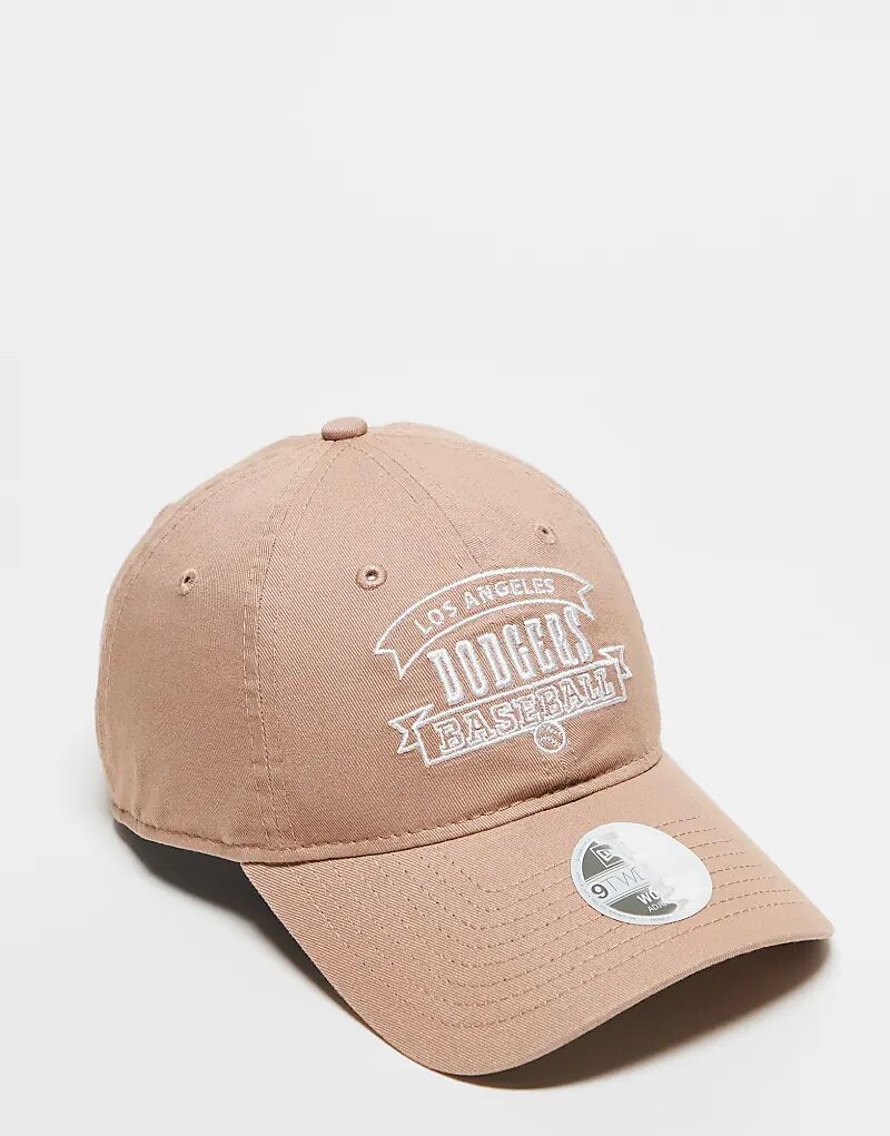 

Кепка Los Angeles Dodgers 9twenty бежевого цвета New Era