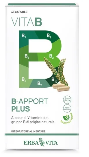 

Erba Vita B Apport Plus 45 капсул Энергетическая добавка