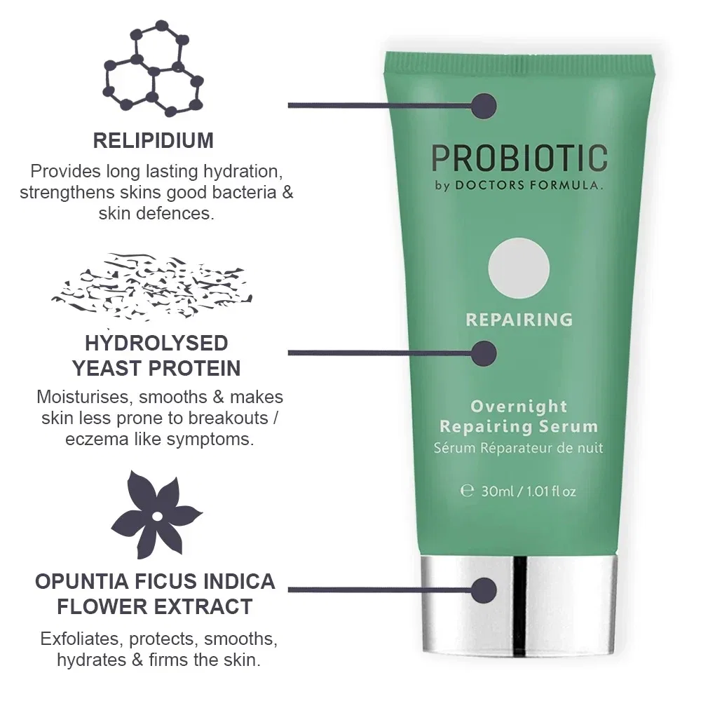 Восстанавливающее ночное средство с пробиотиками SkinChemists — фото 2