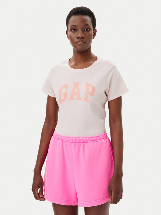 

Футболка обычного кроя 729555-01 Gap, розовый