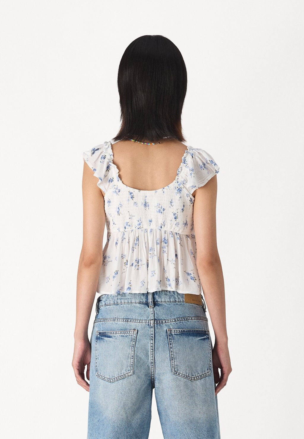 

Блуза BABYDOLL Hollister Co., белый