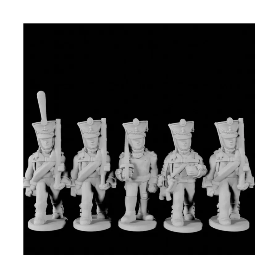

Русская Йегера (Ягер) в Позднем Шако, ESR Napoleonics Miniatures - Russia (10mm)