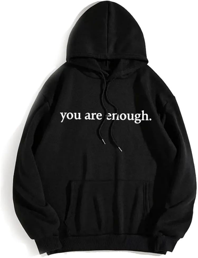 Толстовка Dear Person Behind Me, You are Enough, оверсайз, унисекс — фото 4