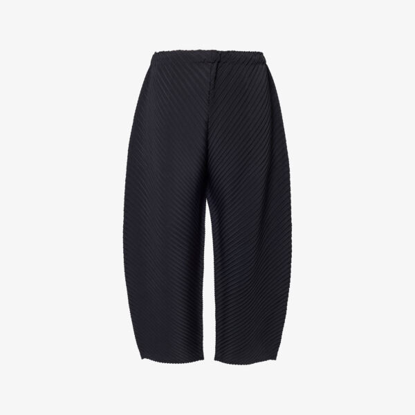 

Vigor однотонные трикотажные брюки со складками Issey Miyake, черный