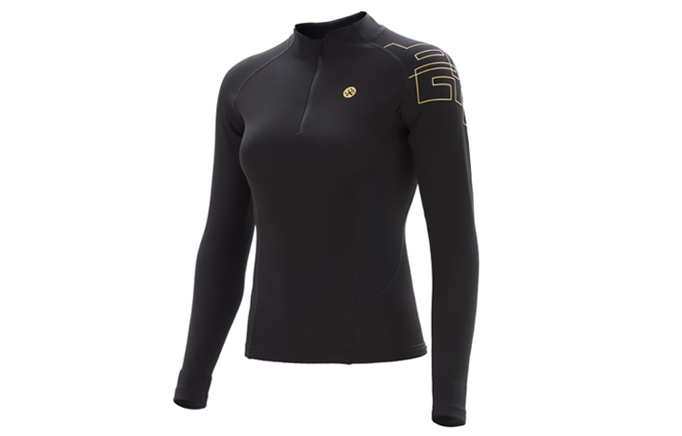 

V4 Спортивная одежда для женщин черная золотая BMAI