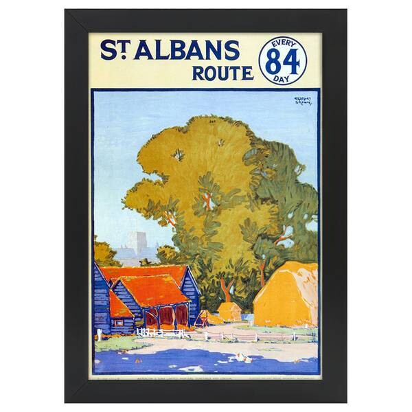 

Рамка для фотографий LegendArte Poster 1916 St Albans, черный