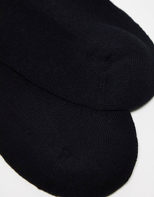 

Пять пар черных махровых носков ASOS DESIGN