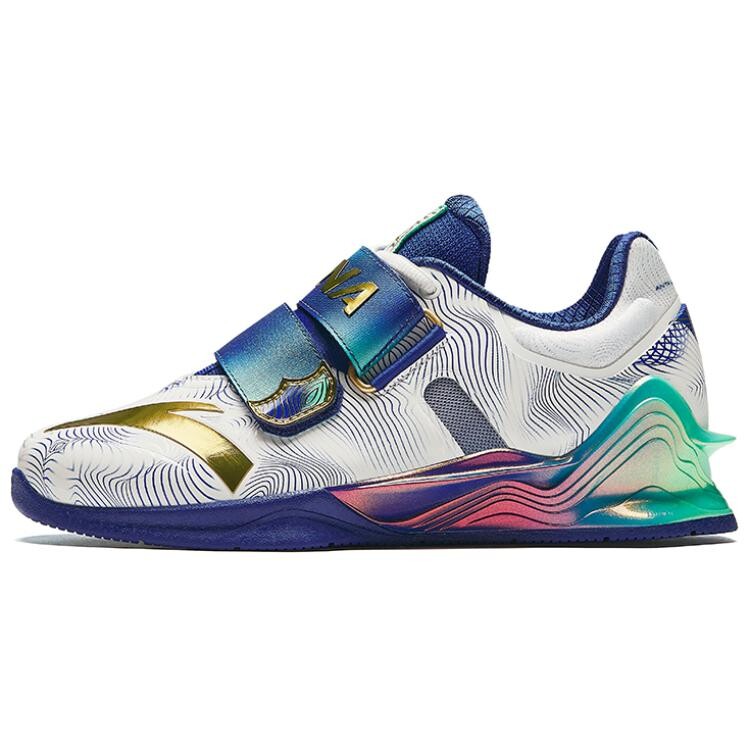 

Кроссовки ANTA Training Shoes Men Low-top White/Blue, белый/синий