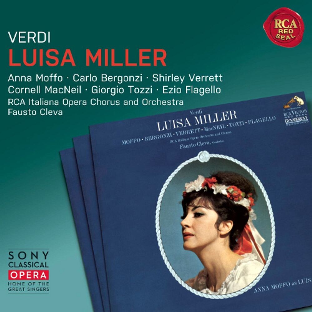 

Диск CD Luisa Miller - Giuseppe Verdi, Fausto Cleva, RCA Italiana Opera Chorus, RCA Italian Opera Orchestra