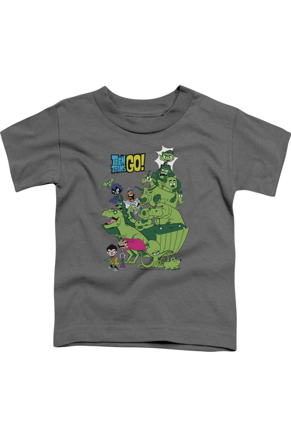 

Футболка с коротким рукавом Teen Titans Go "Beast Boy Stack" для детей Gildan, Charcoal
