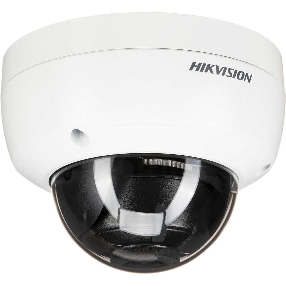 

Уличная сетевая купольная камера Hikvision AcuSense PCI-D18F2S 8 МП с ночным видением и объективом 2,8 мм (белая)