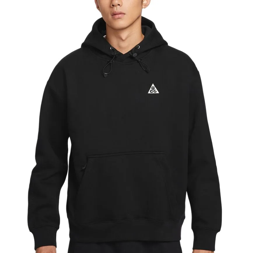 Худи из флиса Nike, Black/Coal Black/Mountain White — фото 3
