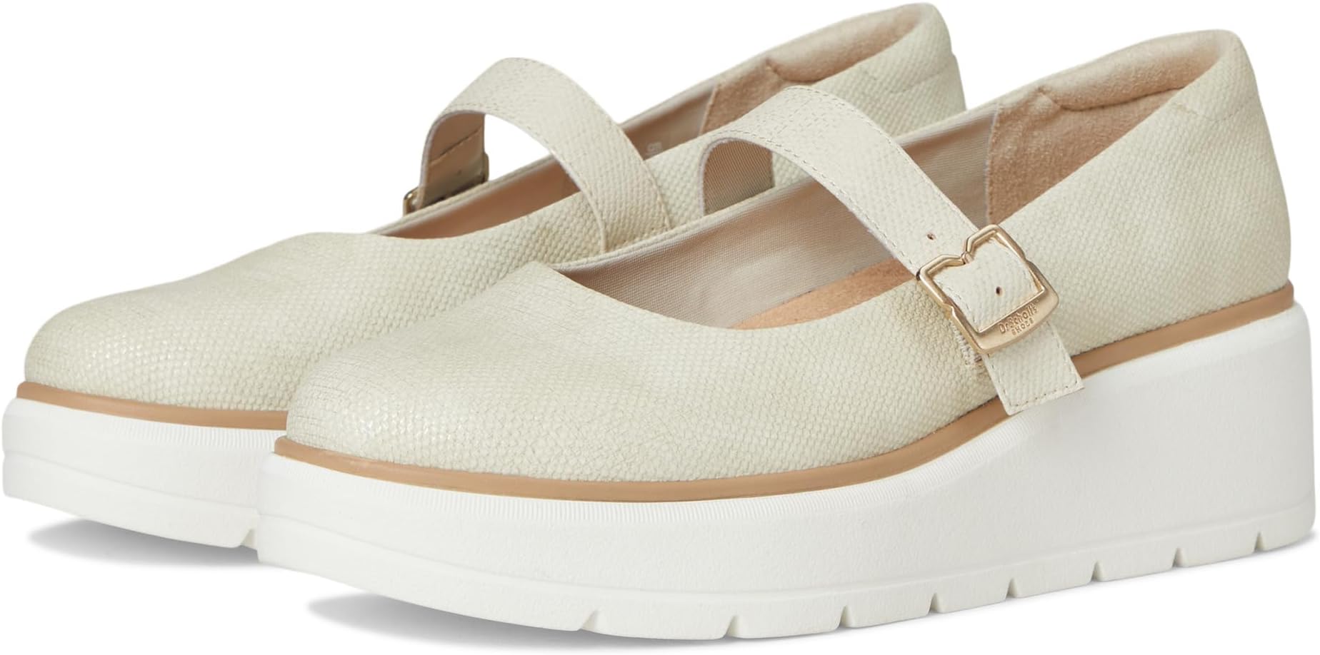 Туфли Dr. Scholl's Nice Day Max Jane, цвет Off-White Smooth