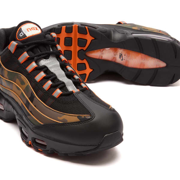 Кроссовки Air Max 95 OG QS Nike, черный/бежевый/хаки — фото 3