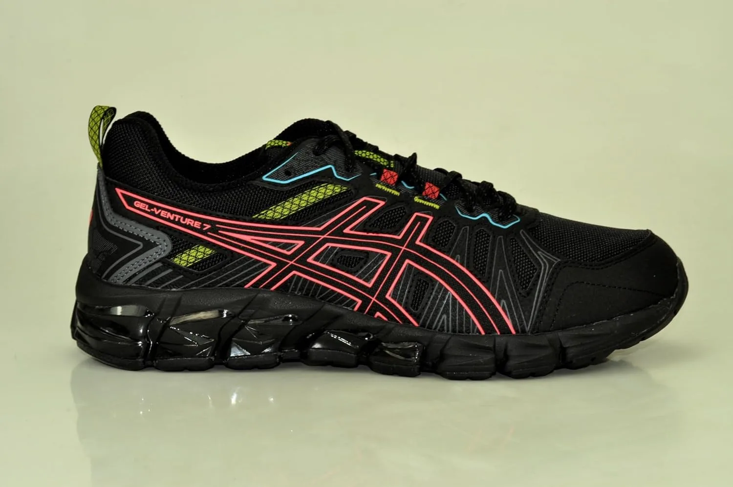 Мужские кроссовки ASICS Gel-venture 7 180, черный — фото 2