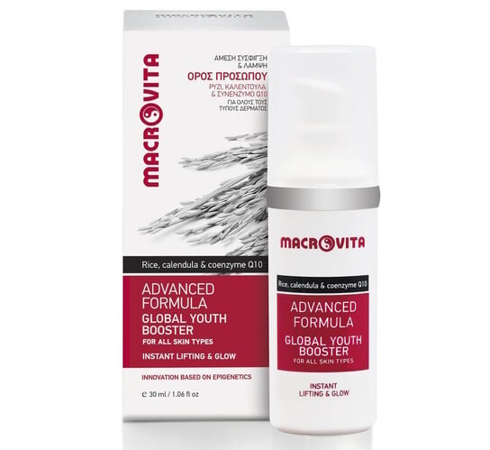 

Подтягивающая и осветляющая сыворотка для лица 30мл MACROVITA ADVANCED FORMULA GLOBAL YOUTH BOOSTER