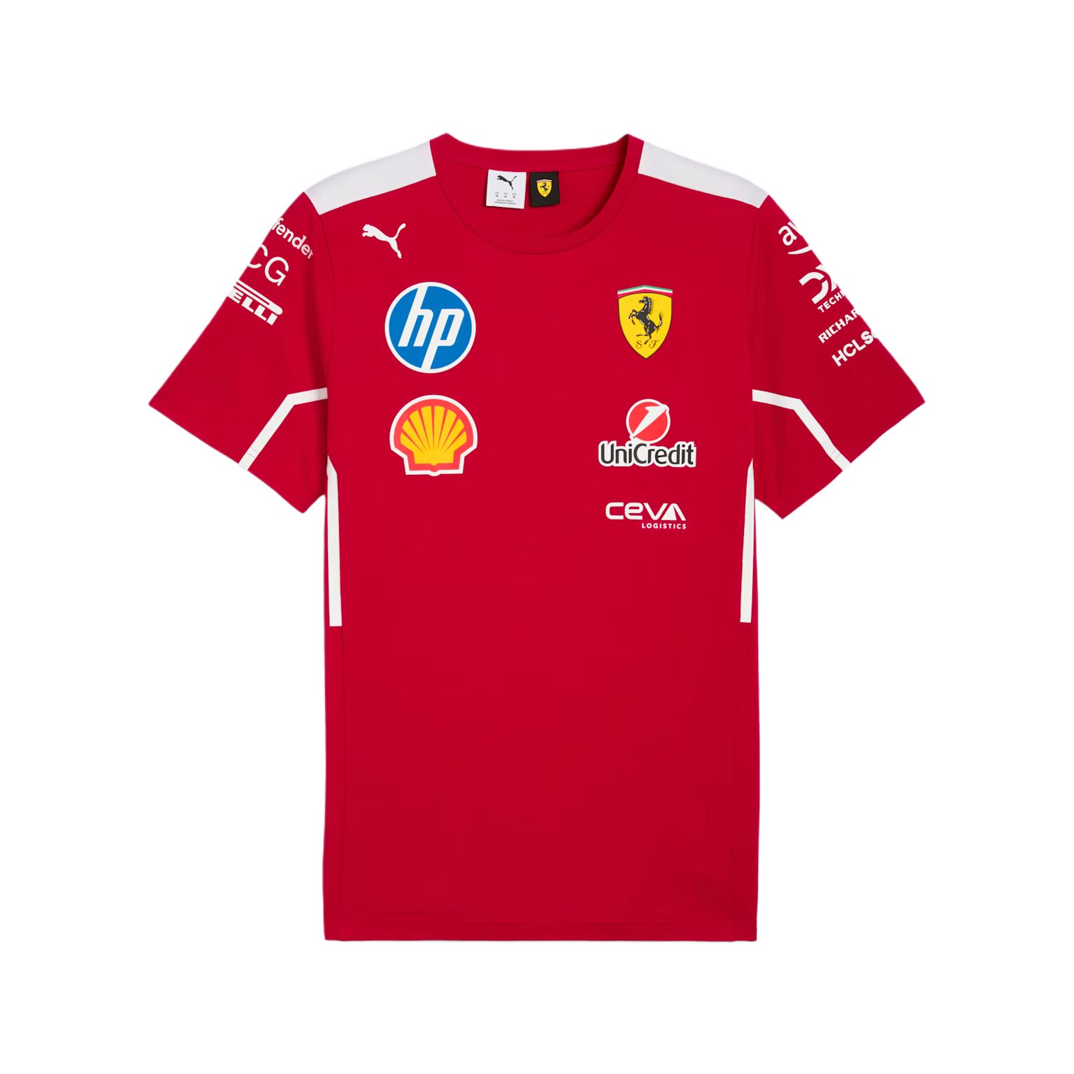 

Футболка Scuderia Ferrari 2025 Team для мужчин PUMA, Dark Cherry, Красный, Футболка Scuderia Ferrari 2025 Team для мужчин PUMA, Dark Cherry