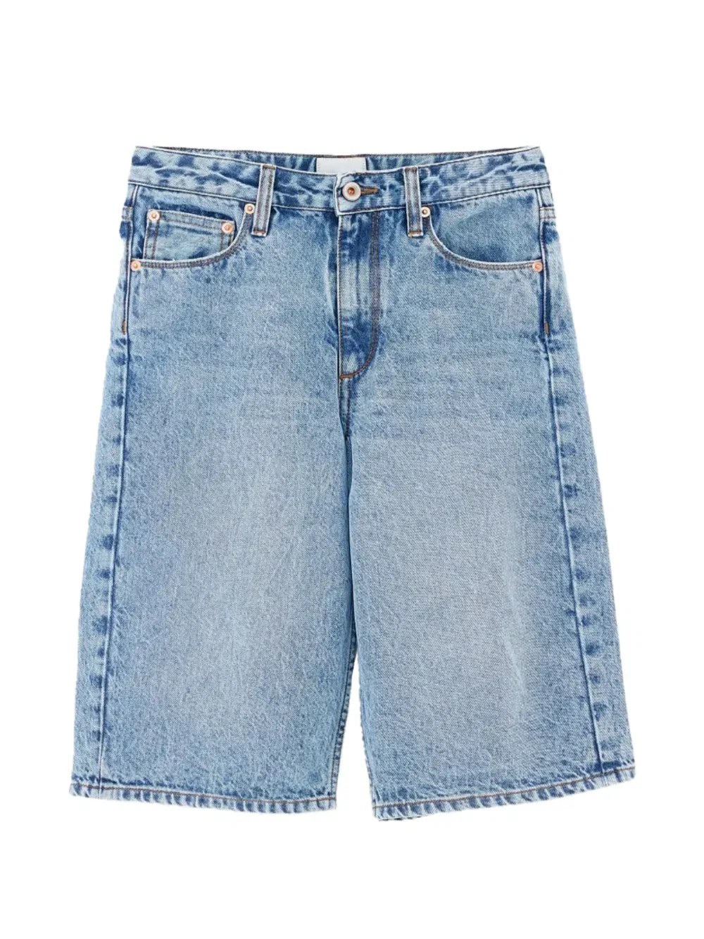 Джинсовые шорты с карманами Bellerose Kids, синий