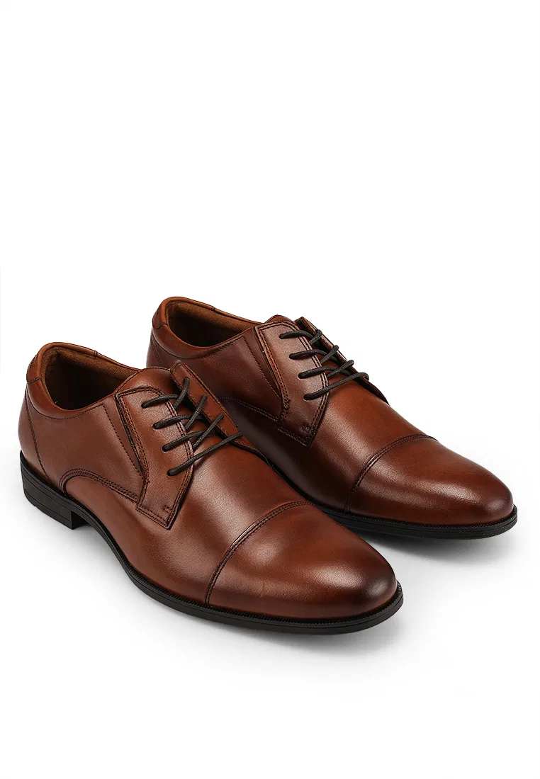 Туфли мужские формальные на шнуровке, Cortleyflex-In Lace-Up Shoes Aldo, коньячный — фото 2