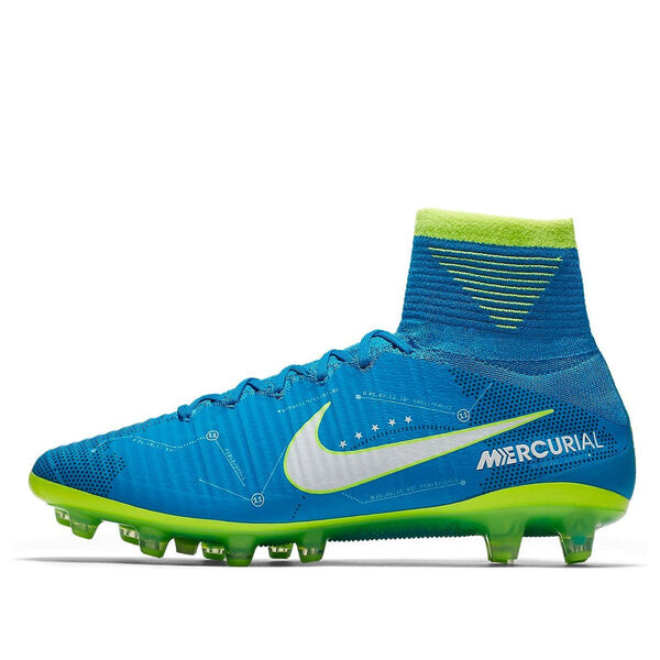 

Кроссовки mercurial superfly 5 njr ag-pro 'light blue green' Nike, синий
