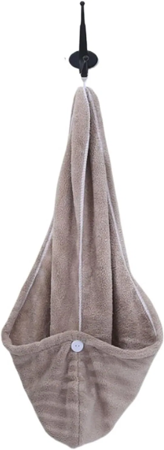Шапочка для душа из полиэстера TYNXK, 25x66 см, Хаки