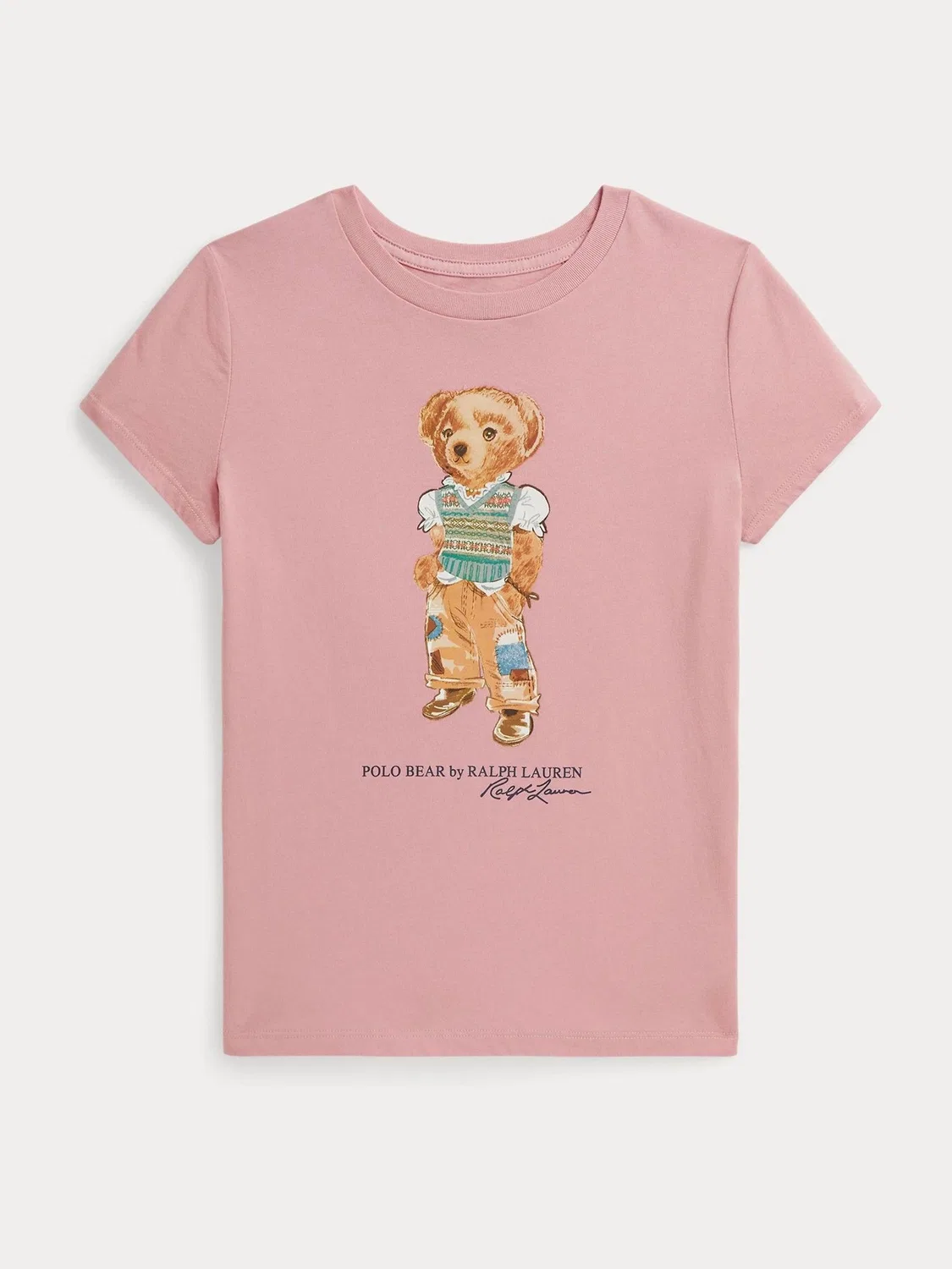 Футболка Polo Bear Polo Ralph Lauren, розовый